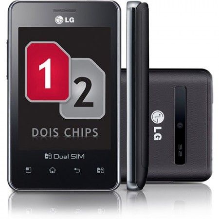 Celular Smartphone LG OPTIMUS E405 L3 DUAL Desbloqueado Tela