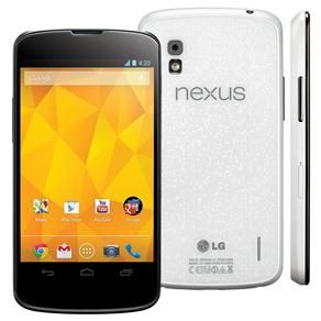 Celular Desbloqueado LG Nexus 4 Branco com Tela 4.7”, Proces