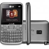 Celular Smartphone LG Tri Chip C333 Desbloqueado 3 Chips, Wi